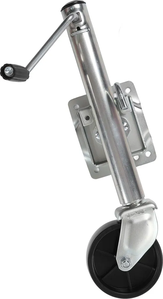 Cric de remorque robuste 1200 lbs réglable avec roue pivotante 6'' - 5