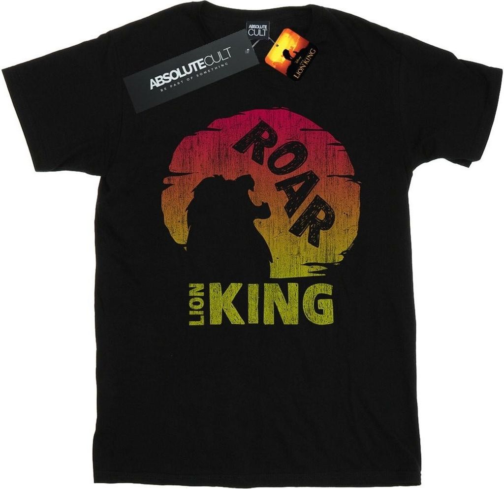 Disney - "The Lion King Roar" T-Shirt für Herren BI49876 (M) (Schwarz)