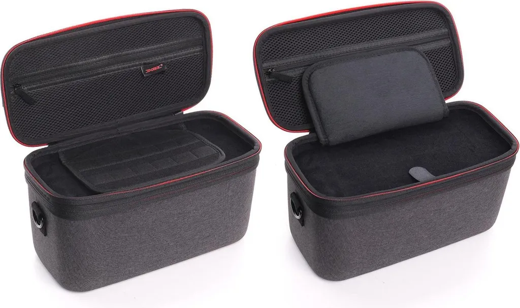 Housse rigide Nintendo Switch 2 antichoc pour station et chargeur, Noir - 6