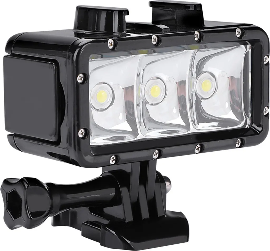 Lumière LED étanche anti-vibration pour supprimer le bruit vidéo sous l'eau