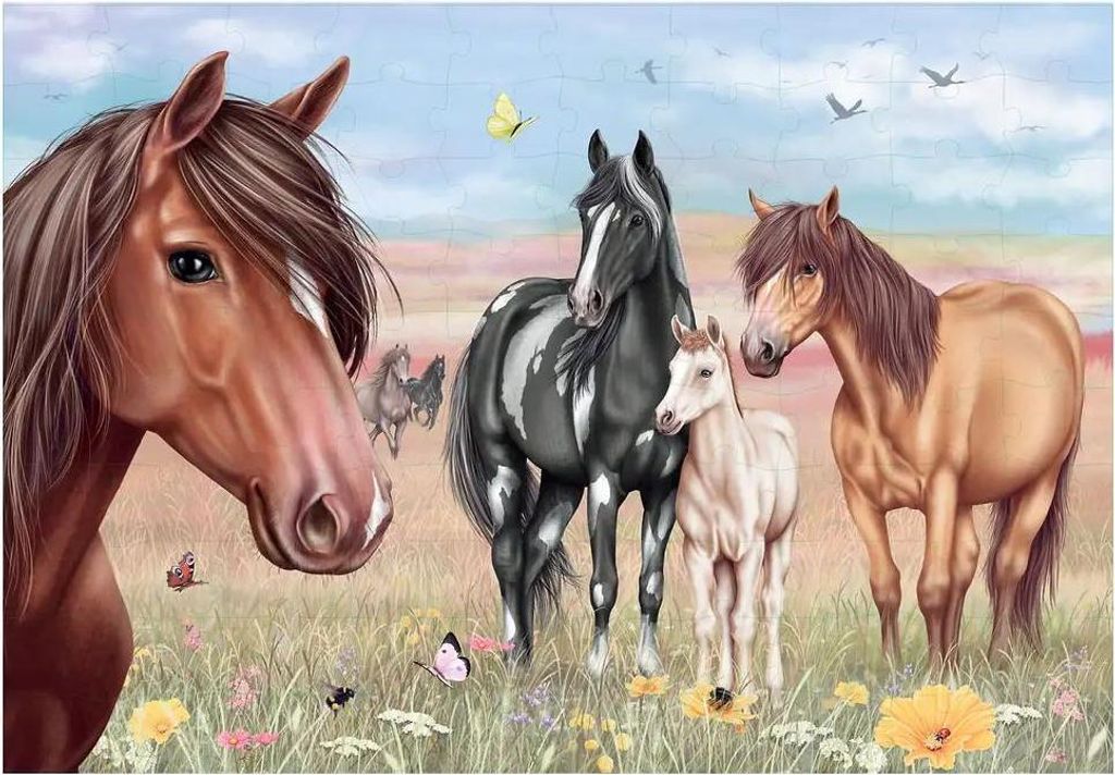 Miss Melody Puzzle 100 pièces Image du produit 