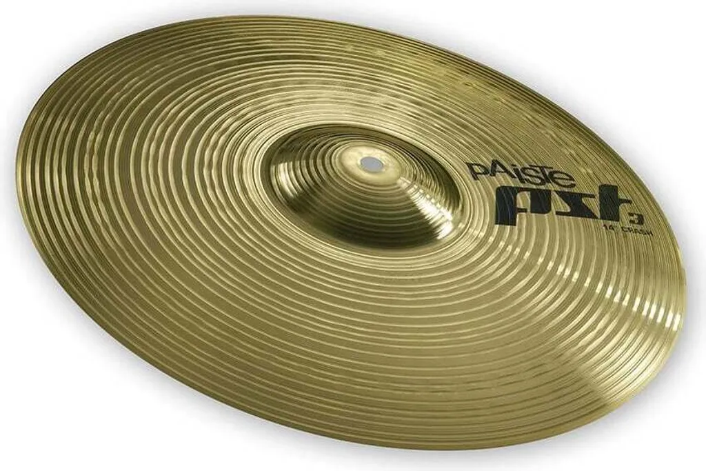Crash de 14 pouces Paiste PST3 - Cymbale de Frappe en Alliage de Laiton