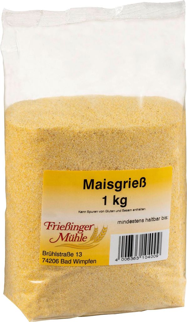 Frießinger Mühle preparato per polenta semola di mais 1000g Immagine del prodotto 