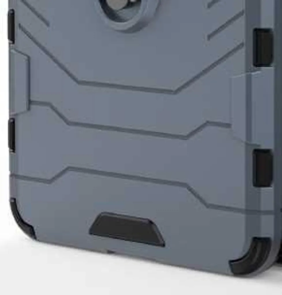Coque Realme 8 5G SPACECASE X-ring Bleu avec support vidéo et bague - 8