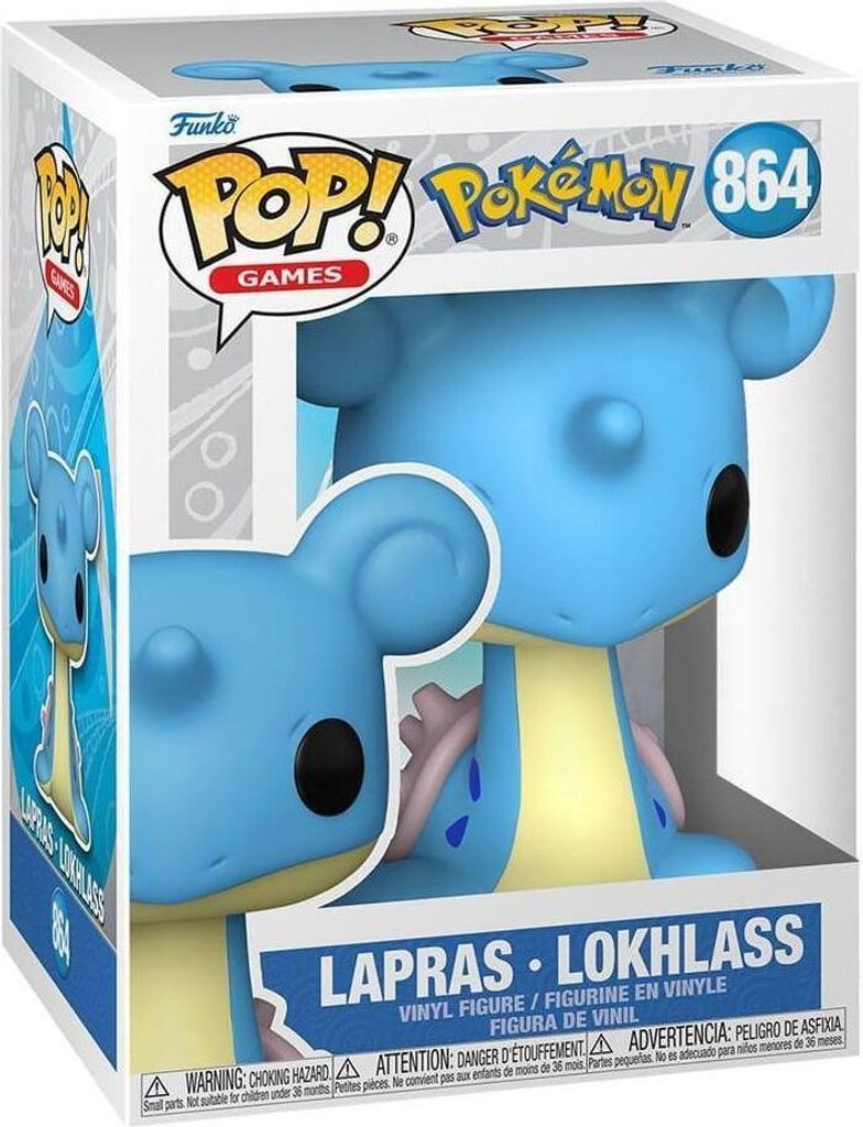 Pokemon POP! Games Vinyl Figur Lapras (EMEA) 9 cm Produktbild 