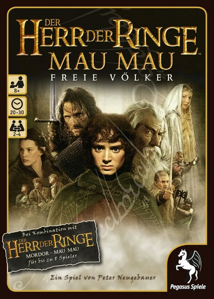 Herr der Ringe MauMau - Die Gefährten