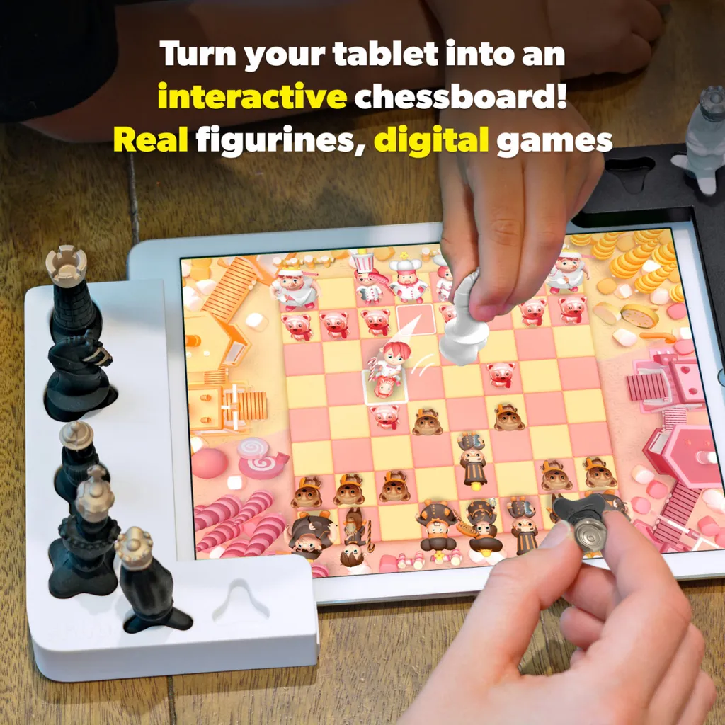 Tacto Échecs PlayShifu STEM avec figurines interactives et 100+ puzzles - 3