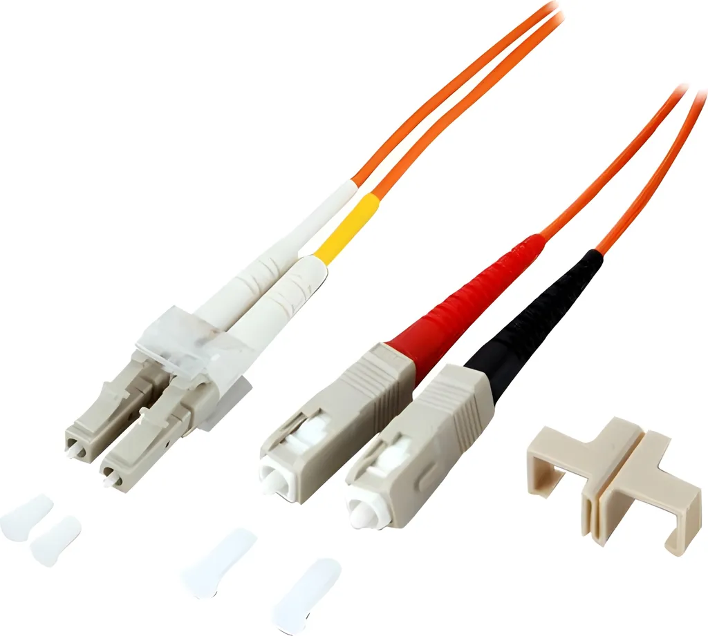 EFB O0314.0,5 EFB Duplex Jumper LC-SC 50/125, OM3, LSZH, aqua, 2.0mm, 0,5m