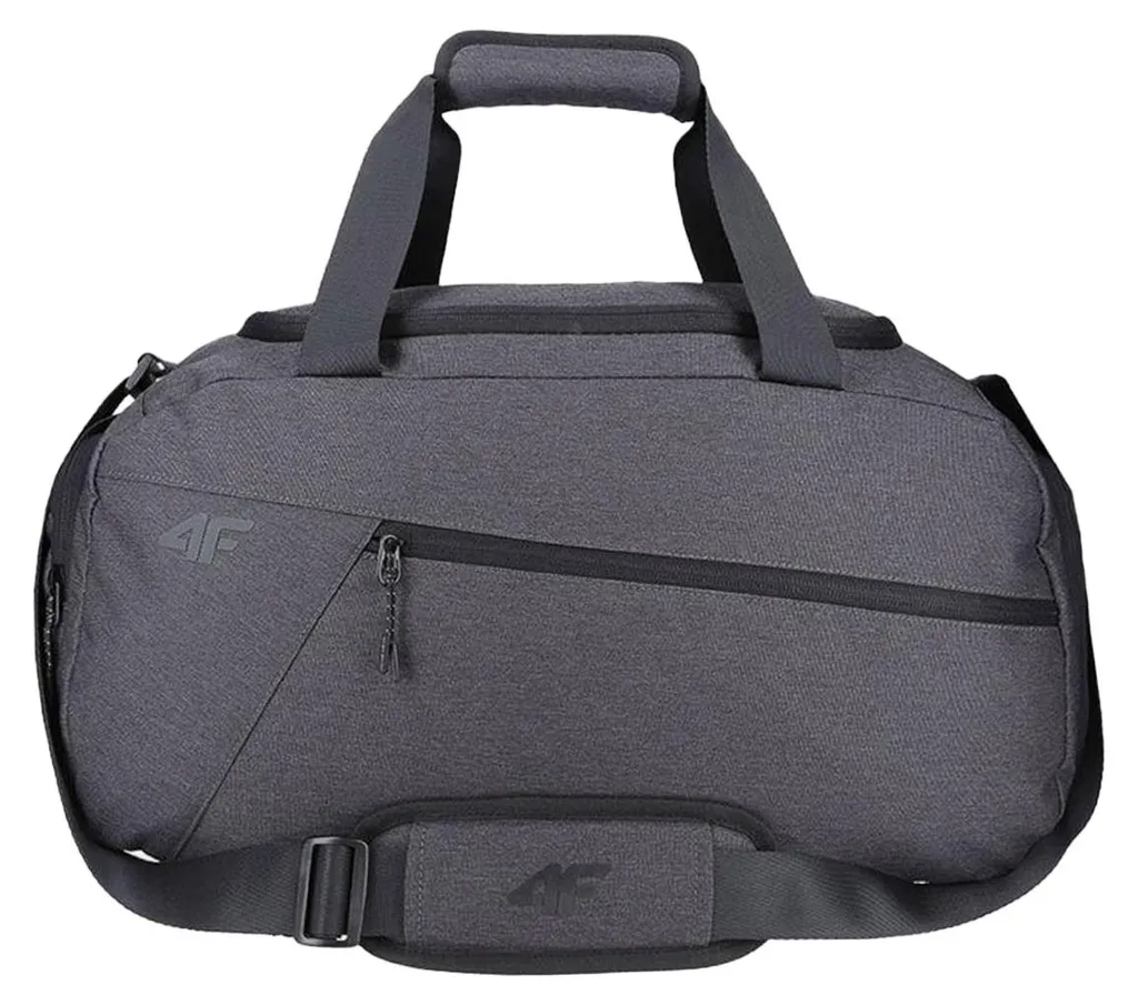Grand sac fourre-tout 25L 4F gris argenté pour sport et loisirs PP3238