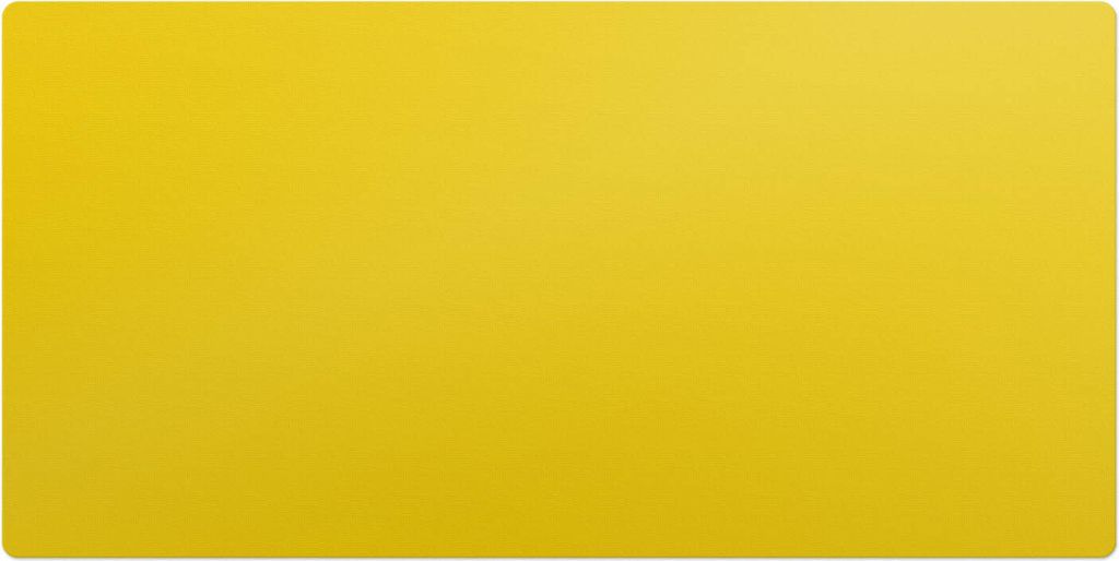 Farbe Gelb– Schreibtischunterlage – Schreibtisch Tischunterlage – 90x45 cm – Unterlage Groß Schreibtischmatte