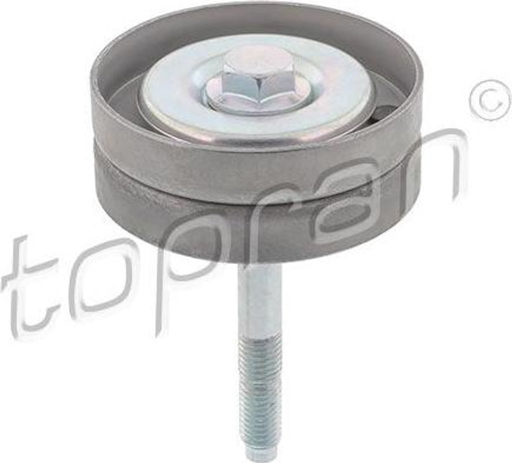 TOPRAN 113 626 Umlenk-/Führungsrolle, Keilrippenriemen OE 03C145276B kompatibel mit Touran, Sharan, Scirocco, Jetta, Golf VI, Golf V, Golf Plus, E...