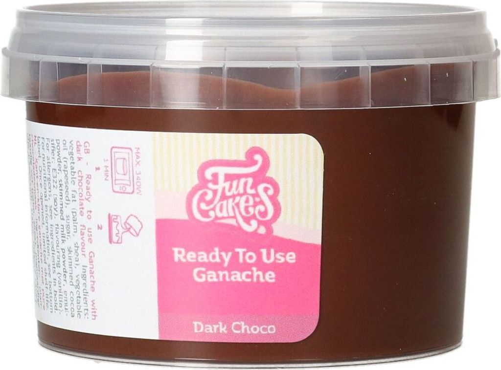 Funcakes Ganache Schoko 260g Produktbild 