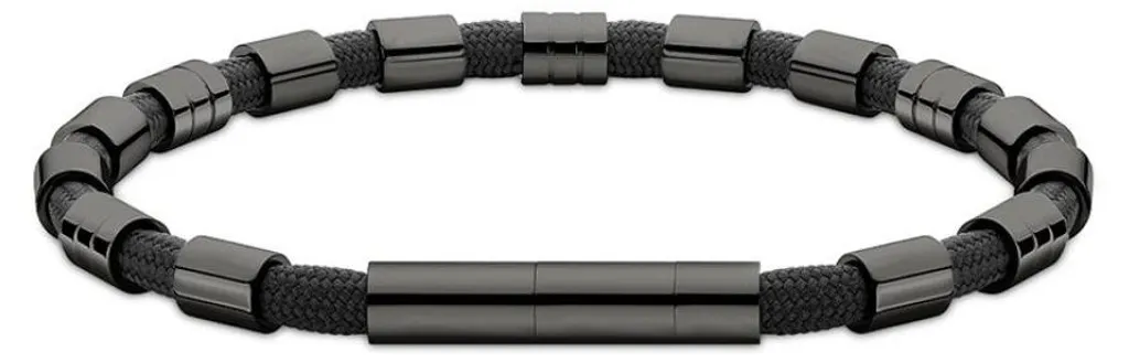 Bracelet de sport élégant en nylon Gear 19 cm pour activités et ville