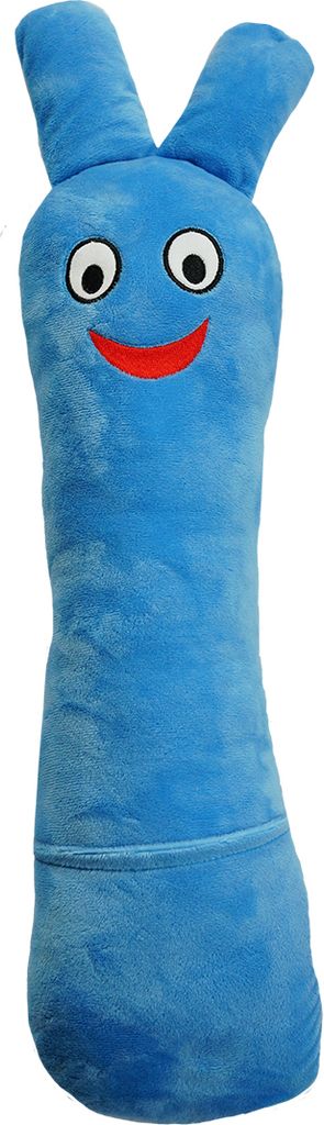 Plüschtier Knüppel blau 30 cm mit Geheimtasche, bekannt aus Produktbild 