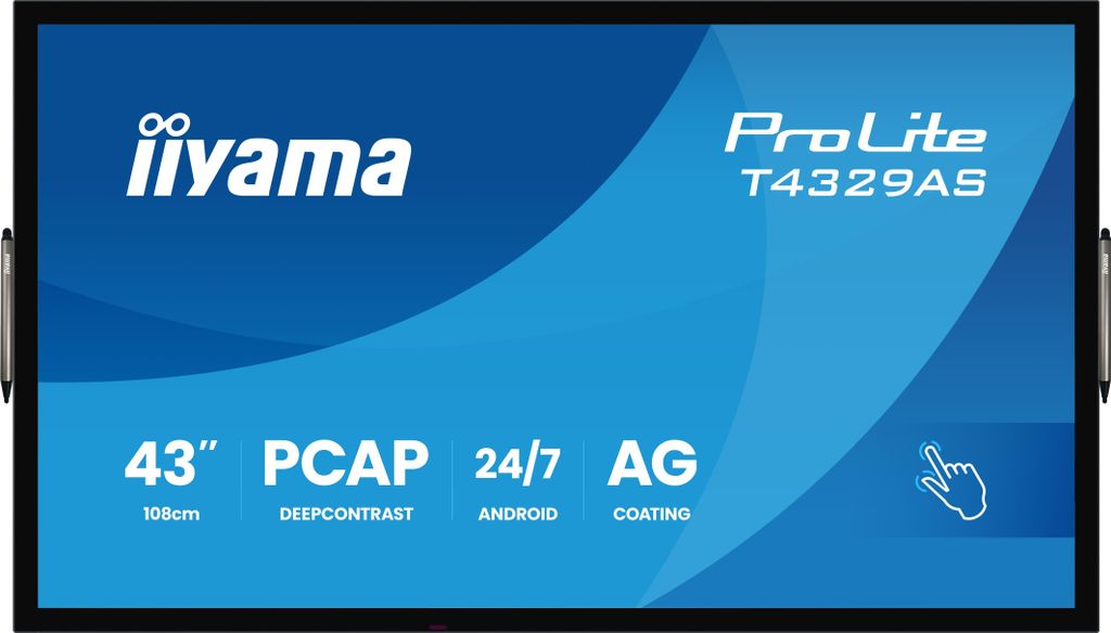 iiyama T4329AS-B1AG, 108 cm (42.5"), 3840 x 2160 px, 4K Zdjęcie produktu 