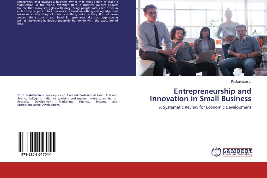Entrepreneurship and Innovation in Small Business
