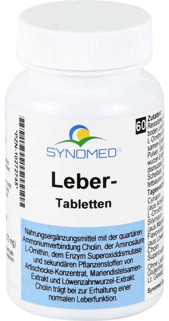 SYNOMED Leber Tabletten, 60 St. Tabletten