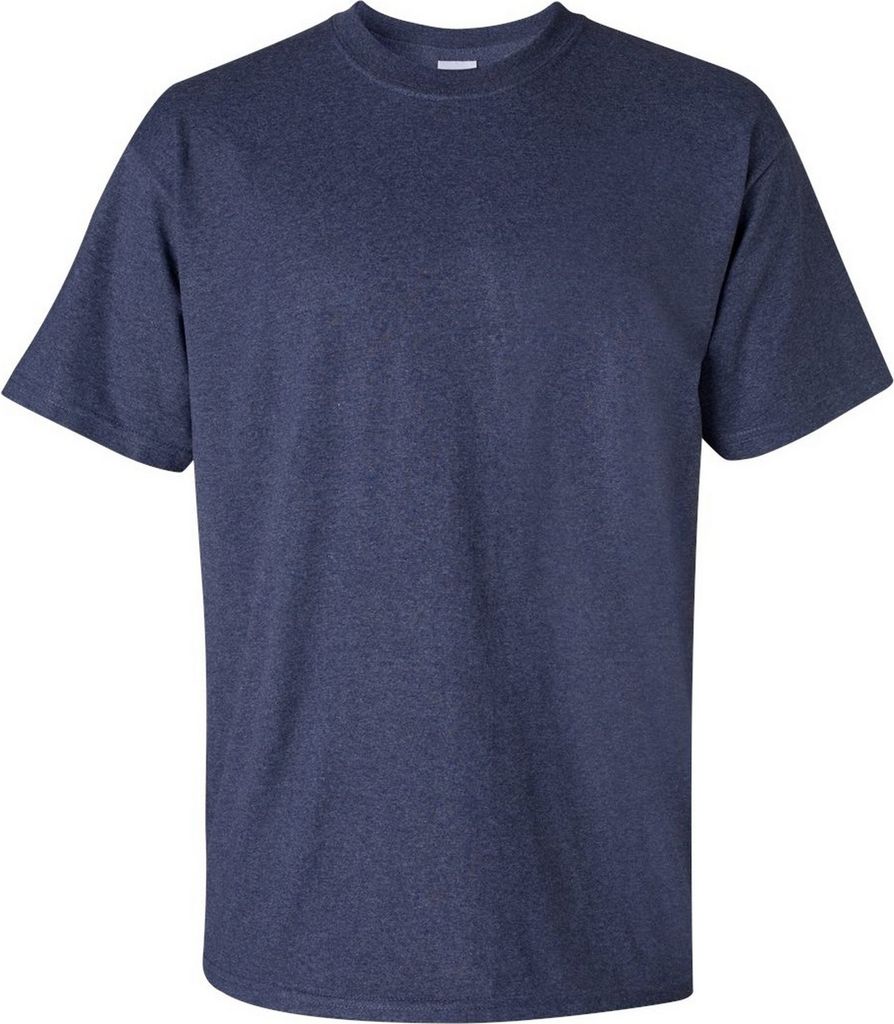 Gildan Ultra Herren T-Shirt BC475 (S) (Marineblau Meliert)