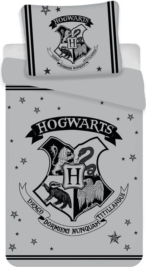Harry Potter - Hogwarts - Bettwäsche-Set, 135x200 & 80x80 Produktbild 