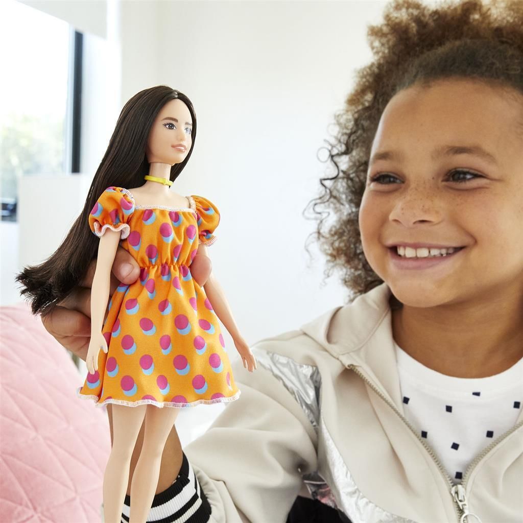 Barbie Fashionistas Puppe (rothaarig) im gemusterten Produktbild 14