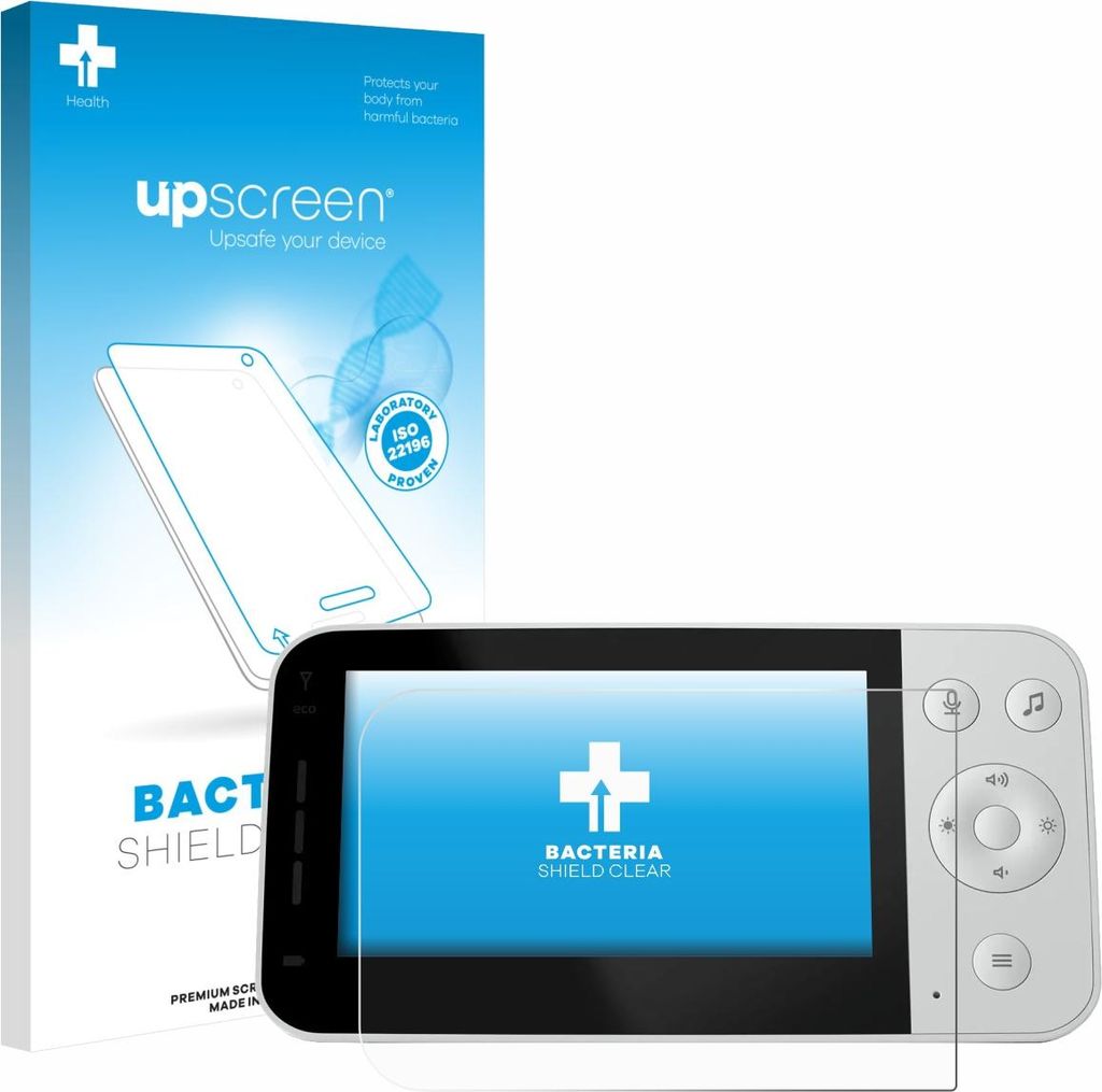 upscreen Schutzfolie für Philips Avent SCD951/26 Displayschutz Displayschutzfolie Folie Klar antibakteriell