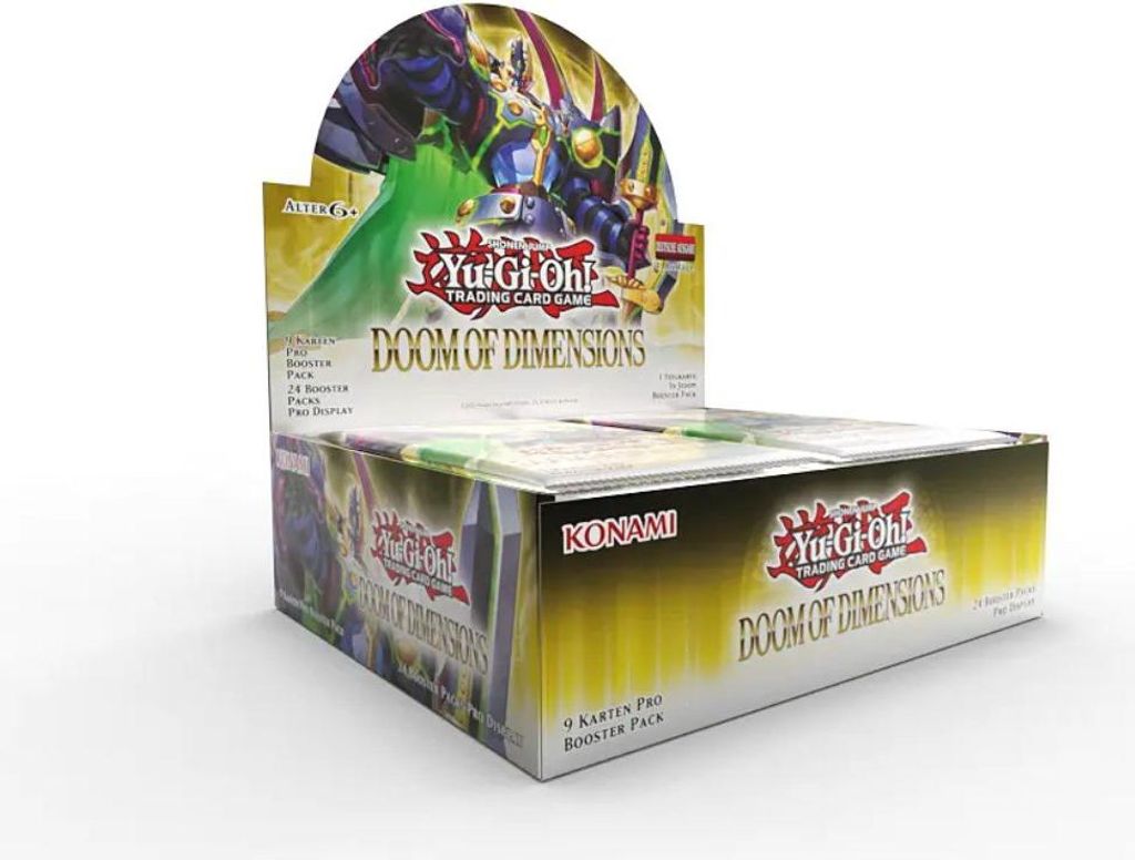 Yu-Gi-Oh! Doom of Dimensions Booster Display (24) Deutsch Produktbild 