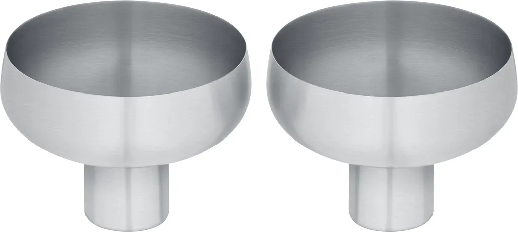 Blomus KOYOI STEEL Set 2 Coppe Champagne 90ml | Acciaio Inox Opaco