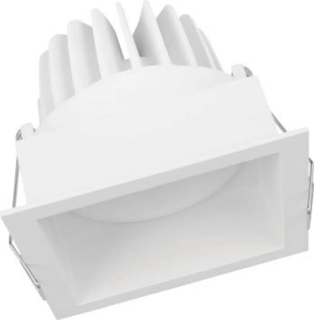 Spot LED encastrable 3000K Blanc Chaud SPOT SQUARKADJ8W3KWT 8W
