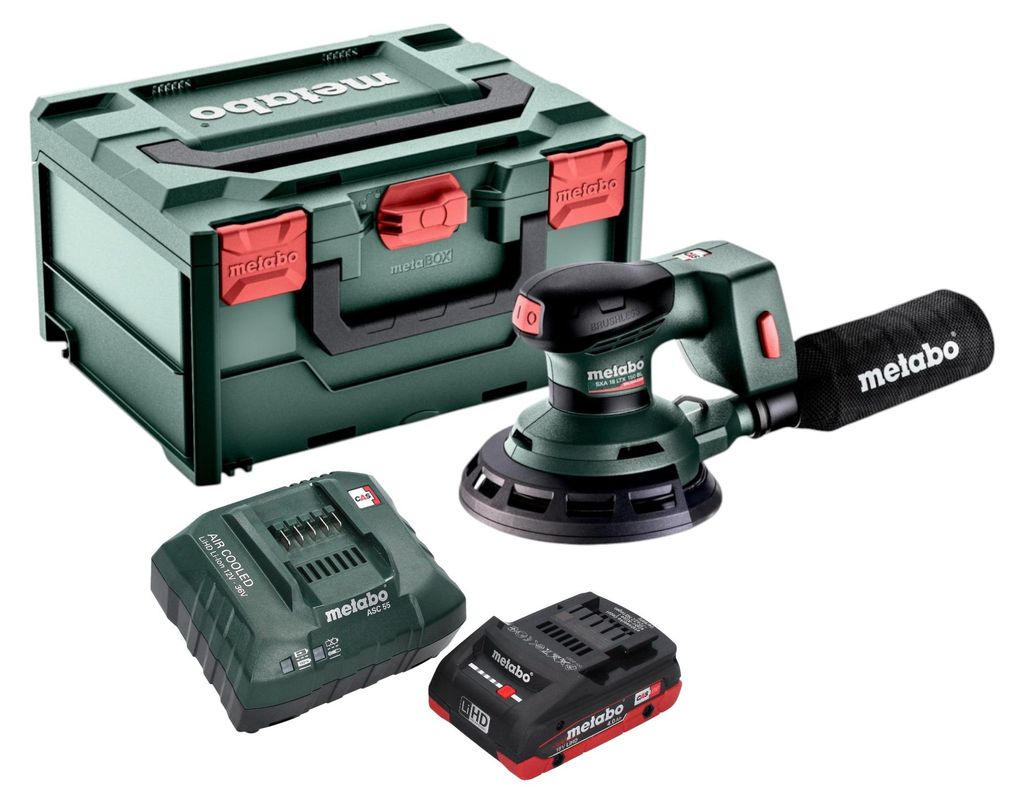 Akumulatorowa szlifierka mimośrodowa Metabo SXA 18 LTX 150 Zdjęcie produktu 