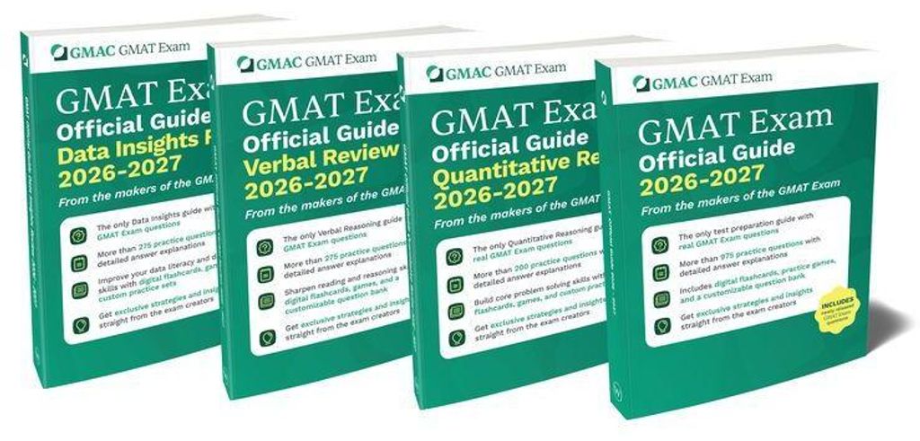 GMAT Official Guide 2026-2027 Bundle Produktbild 