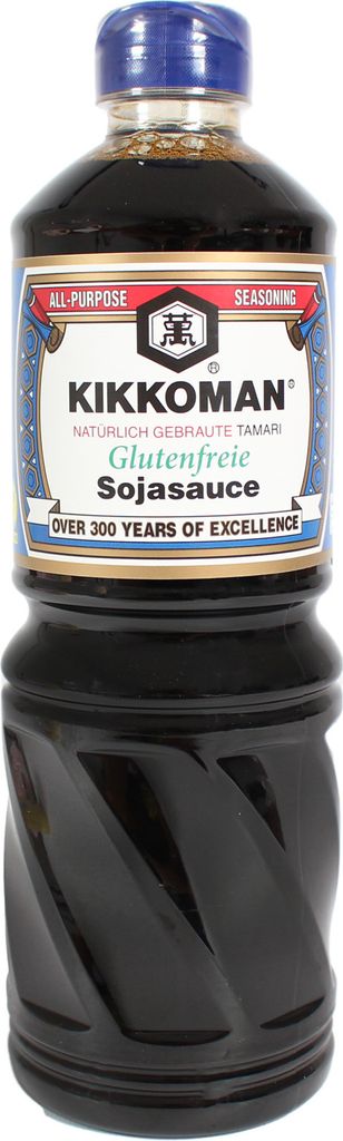 Kikkoman Tamari sauce soja GLUTENFREI 1L Image du produit 
