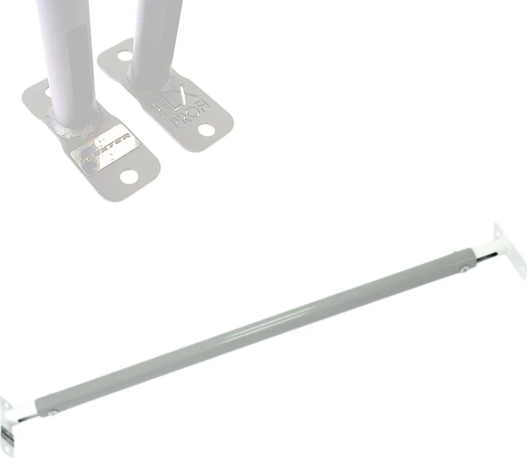 Barre de traction Gamma 105-130 cm murale pour éviter les chutes gris