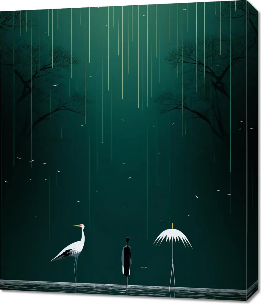 Quadro 60x70 cm Sogni notturni