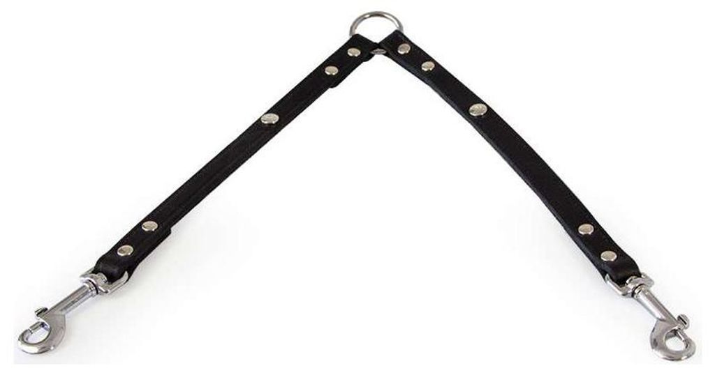 Das Lederband Weinheim Koppel Black, Maße: 35 cm / 18 mm
