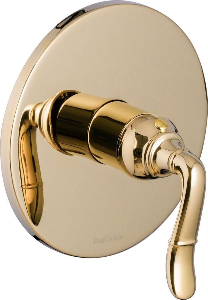 PaulGurkes Unterputz Einhandmischer Gold ohne Grundkörper