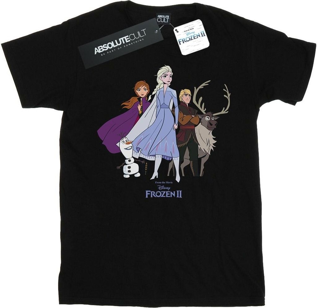 Disney - "Frozen 2" T-Shirt für Jungen BI18645 (104) (Schwarz)