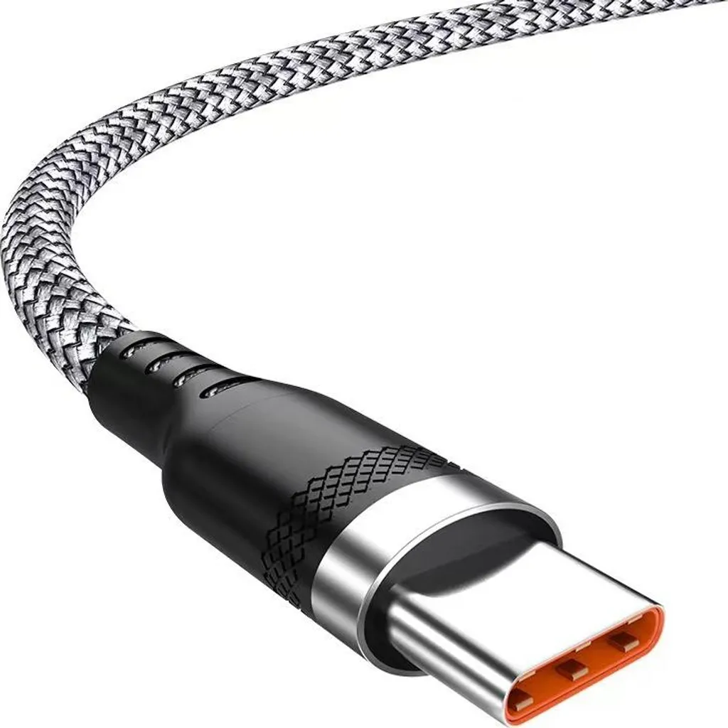 2x Cavi USB-C INF 3 Metri - Fast Charge 3A e Nylon Anti-Groviglio