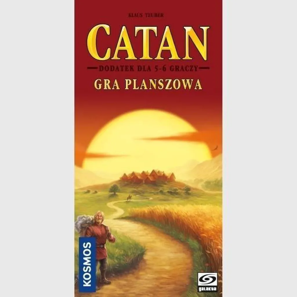 Jeu de Plateau Catan Extension 5-6 Joueurs Galakta pour Soirées en Famille