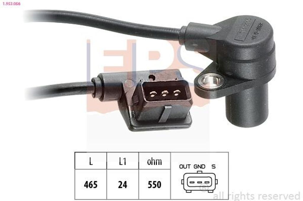 EPS 1.953.056 Kurbelwellensensor Impulsgeber für BMW 7 (E38)