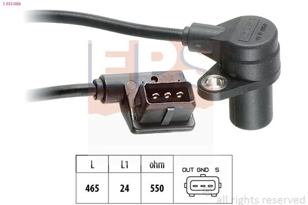 Générateur d'impulsions de vilebrequin pour BMW X5 E53 moteur diesel