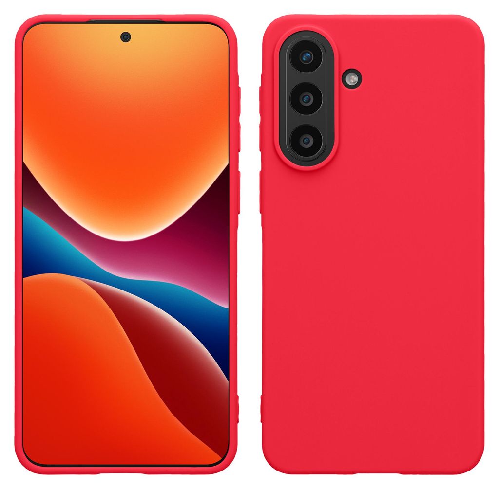 kwmobile Handyhülle für Samsung Galaxy A57 5G Hülle - TPU Case - Kabelloses Laden - Schutzhülle Cover in Neon Pink