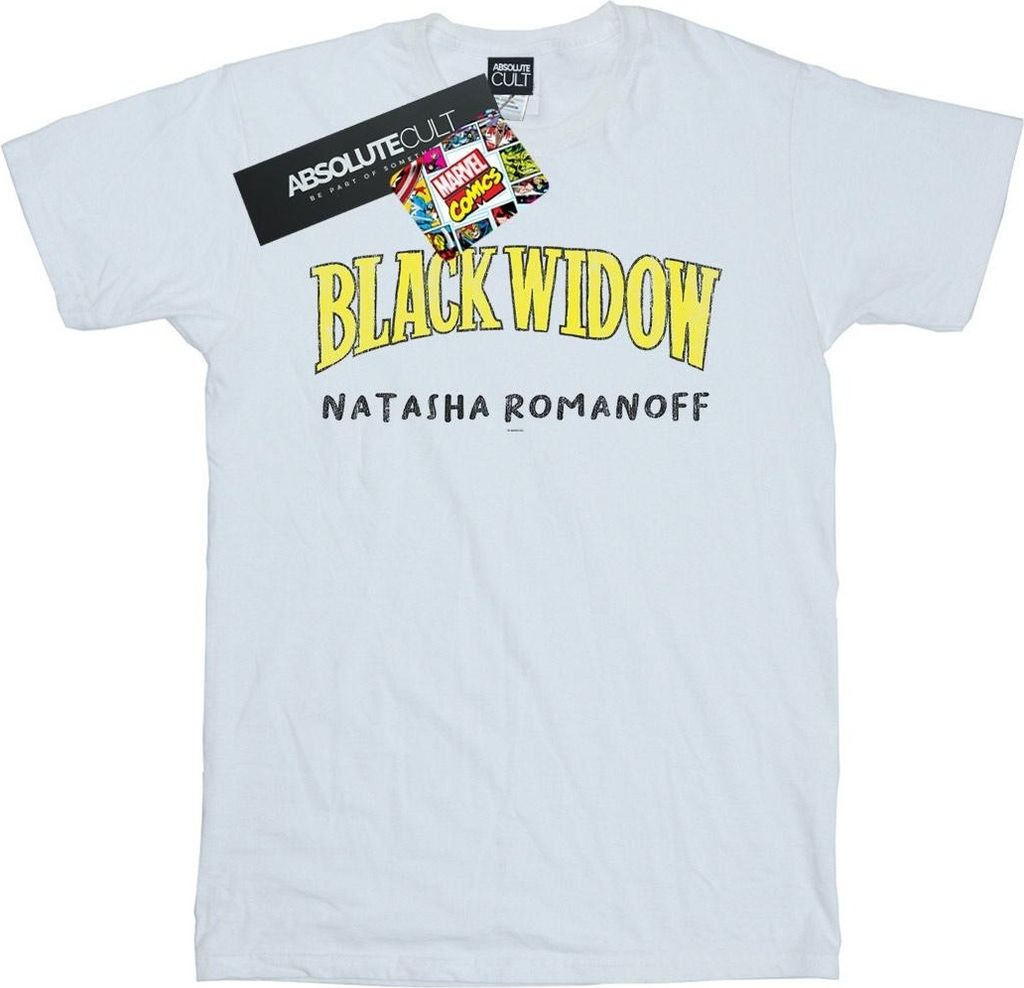 Marvel - "AKA Natasha Romanoff" T-Shirt für Herren BI37794 (3XL) (Weiß)