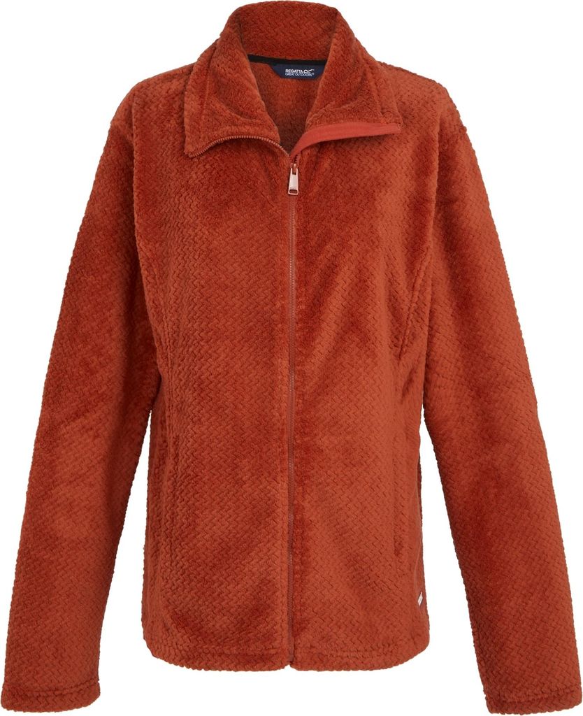 Regatta - "Heidy" Fleecejacke Durchgehender Reißverschluss für Damen RG11094 (44 DE) (Ockerbraun)