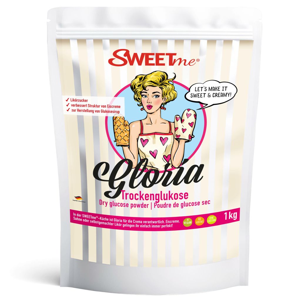 SWEET ME Gloria - Glukose Pulver Trockenglukose Glucose Produktbild 