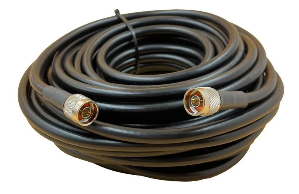 Câble coaxial 10m basse perte pour système 4G/5G Xtream avec connecteurs