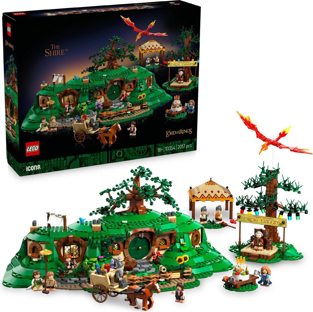 LEGO Icons - Der Herr der Ringe Das Auenland 18+ 10354 Image du produit 