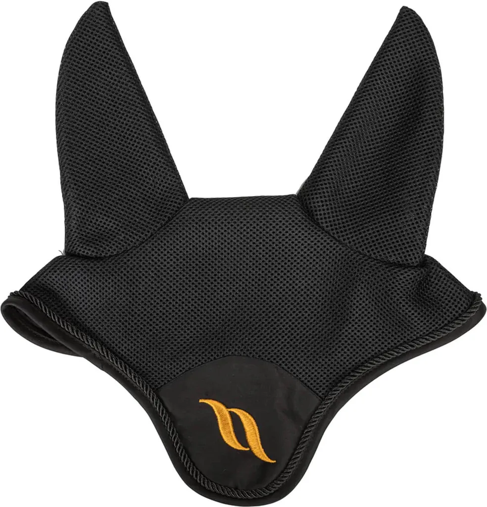 Bonnet Anti-Mouches Airflow Noir Full Back on Track Confort et Relax