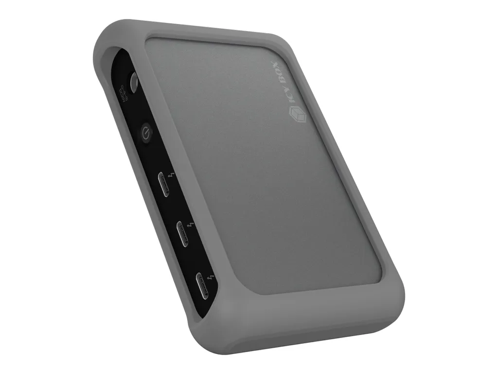 Station Hub IcyBox Thunderbolt 4 pour montage vidéo et MacBook Pro
