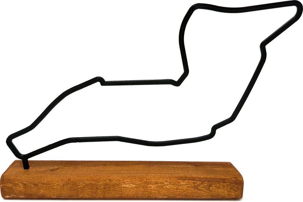 Modèle de circuit F1 Imola, statue de circuit de Formule 1, Image du produit 