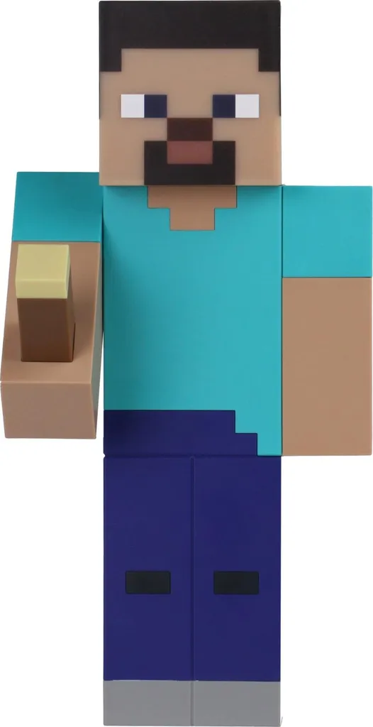 Lampe Minecraft Steve 26cm - Veilleuse Gaming pour Bureau Enfant